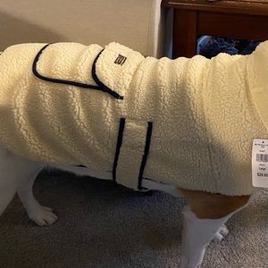 NWT LLBean Fleece Dog Coat